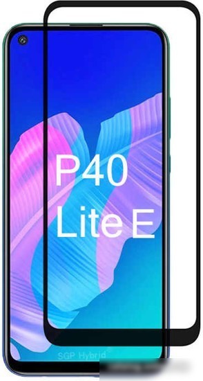 Защитное стекло Case 111D для Huawei P40 Lite E/Y7P/Honor 9C (черный)
