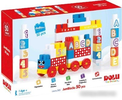 Конструктор Dolu JumBlocks 5031 (50 эл)