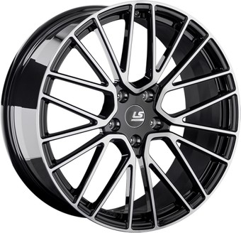 Литые диски LS FG17 22x10" 5x130мм DIA 71.6мм ET 48мм BKF