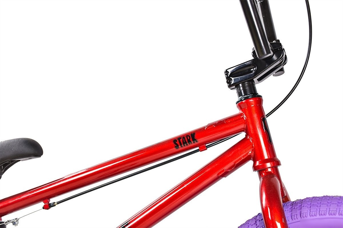Велосипед Stark Madness BMX 5 Cr-Mo 2025 (красный/черный/фиолетовый)