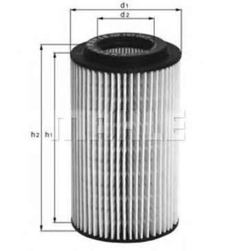 Масляный фильтр Mahle Knecht OX153D1