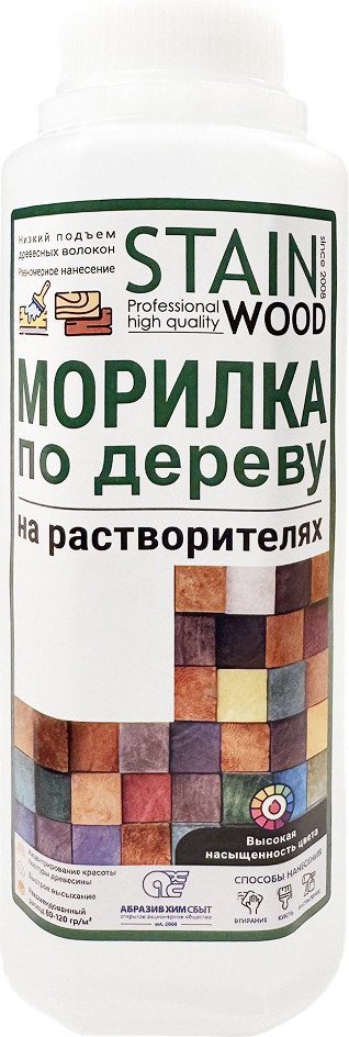 Морилка Stainwood Быстросохнущая 0.5 л (орех)