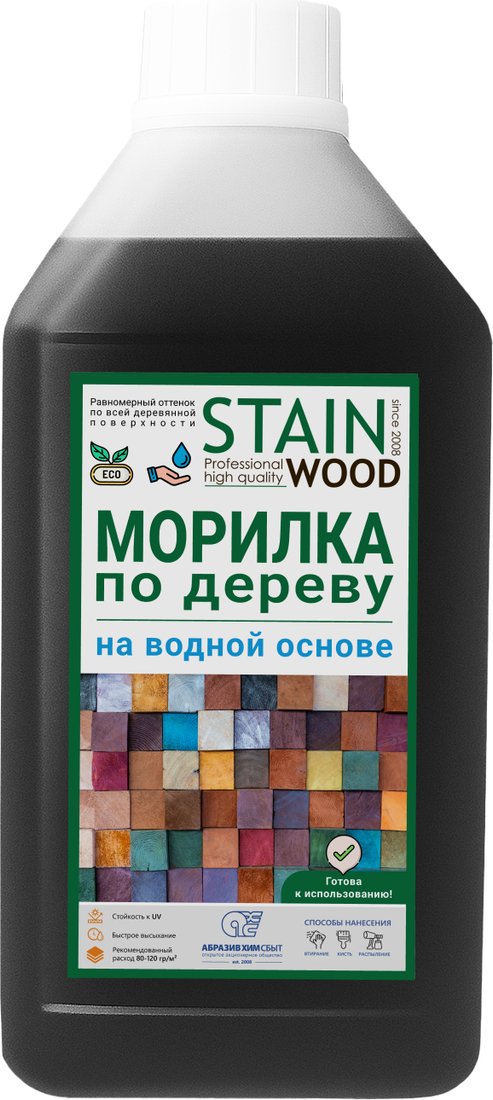 Морилка Stainwood На водной основе 1 л (венге)
