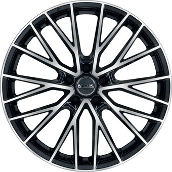 Литые диски MAK Speciale 21x9" 5x112мм DIA 66.45мм ET 25мм Black Mirror