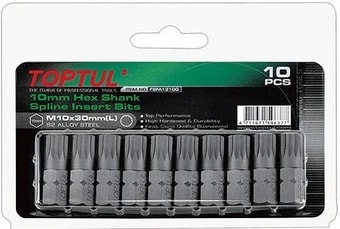 Набор бит Toptul FSFA1205G (10 предметов)