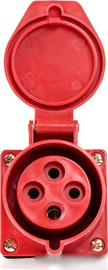 Розетка промышленная EKF PS-124-32-380