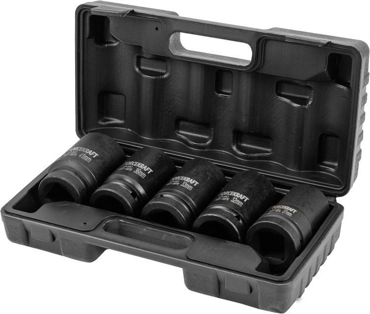 Набор головок слесарных ForceKraft FK-8051-5MPB (58394)