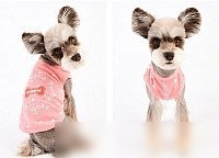 Футболка Puppia Simon PASA-TS1602-IP-M (розовый)