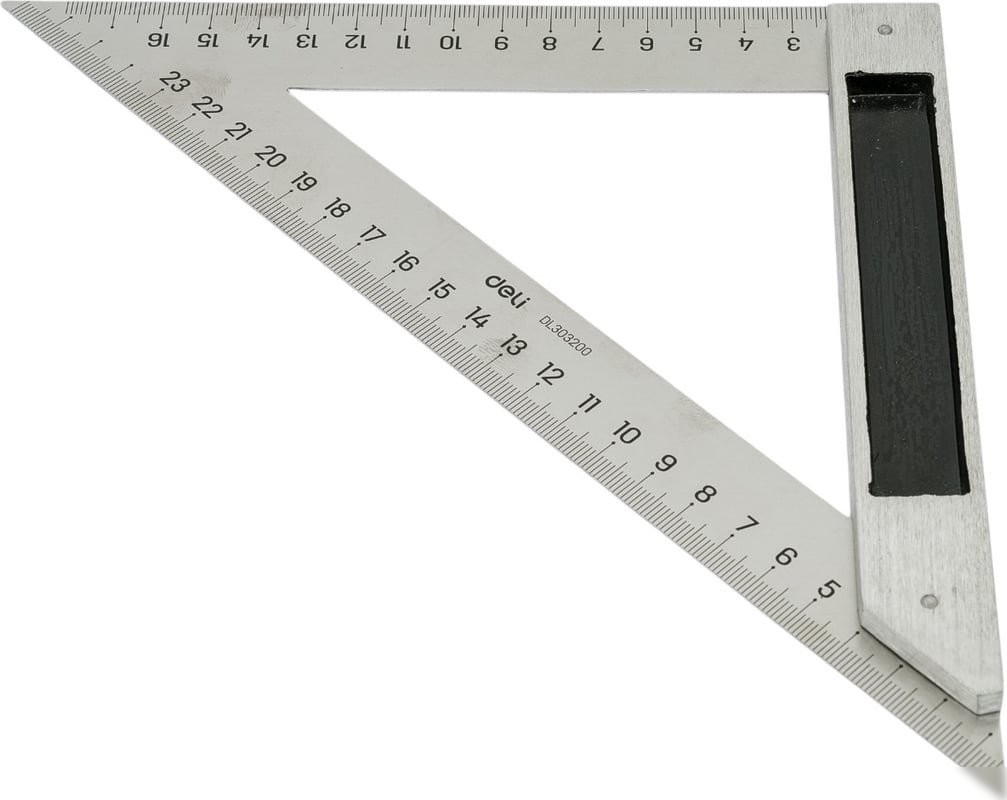 Угольник Deli DL303200