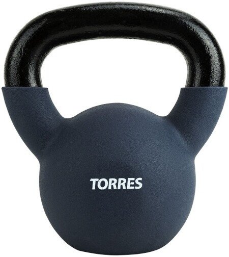 Гиря Torres PL55228 8 кг (серый)