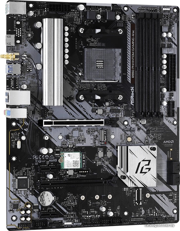 Материнская плата ASRock B550 Phantom Gaming 4/ac