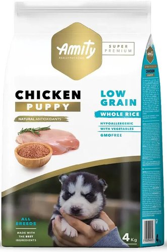 Сухой корм для собак Amity Super Premium Puppy Chicken 4 кг