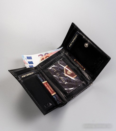 Кошелек Peterson PTN RD-27-GCL (черный)