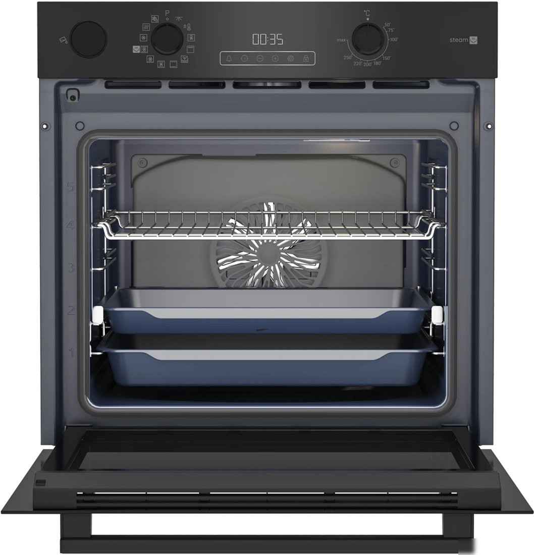 Электрический духовой шкаф Hotpoint HSTFD 1232 JS BLG