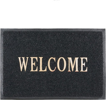 Придверный коврик SunStep Spongy Welkome 50х80 38-443 (черный)