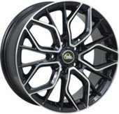 Литые диски Cross Street CR-19 16x6.5" 4x100мм DIA 60.1мм ET 40мм BKF