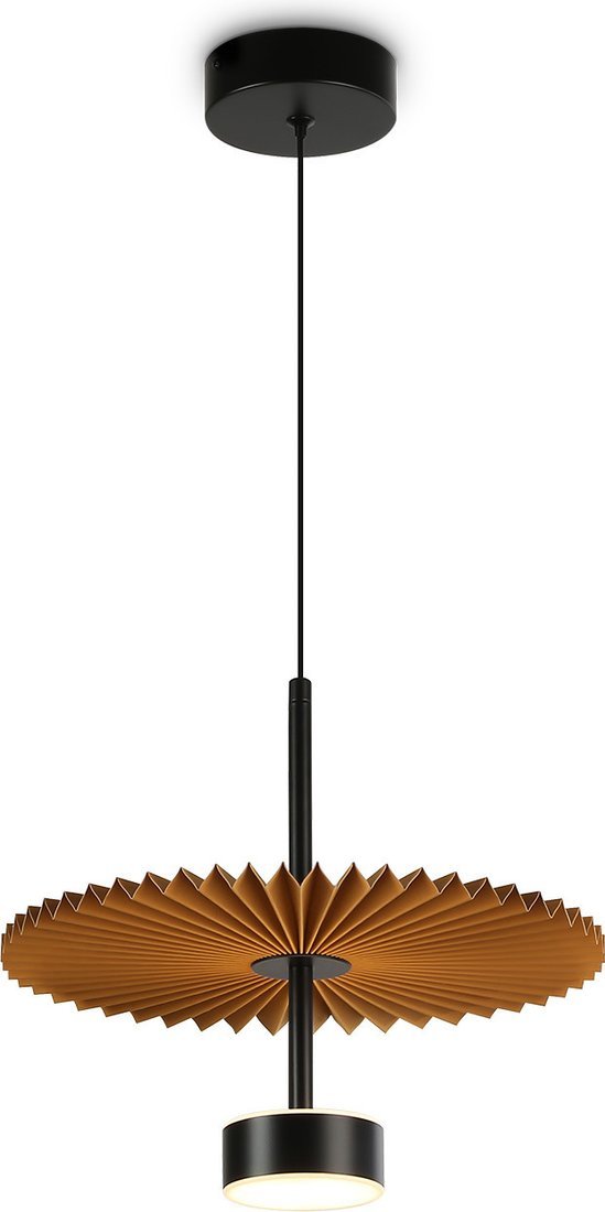 Подвесная люстра Ambrella LH72607 BK/CF (черный/кофе)