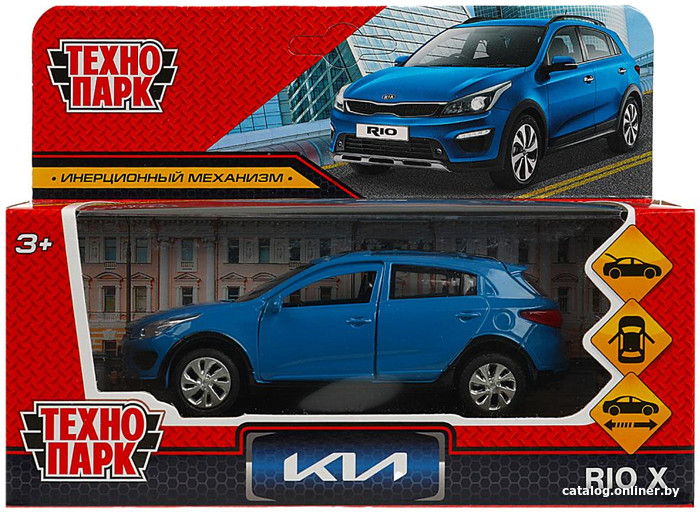 Легковой автомобиль Технопарк Kia Rio X XLINE-12-BU