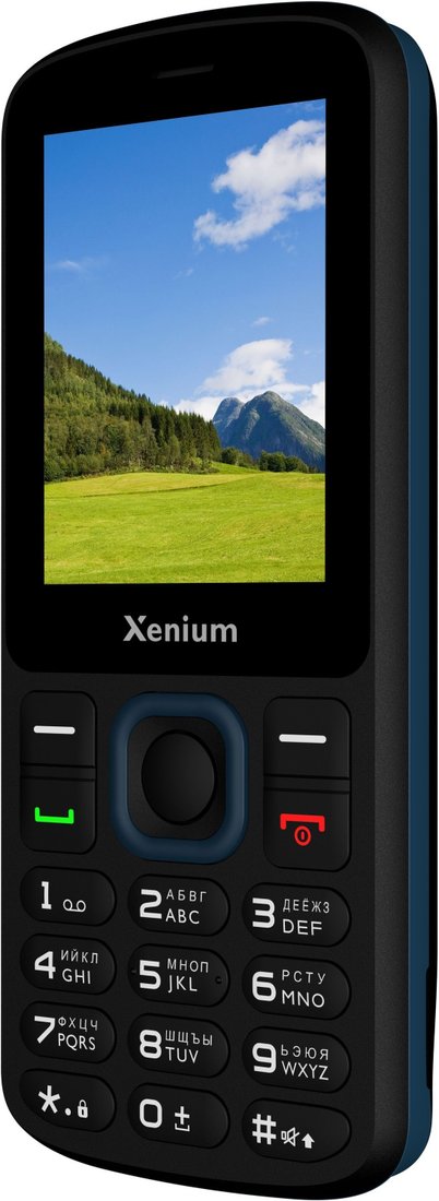 Кнопочный телефон Xenium L240 (черный)