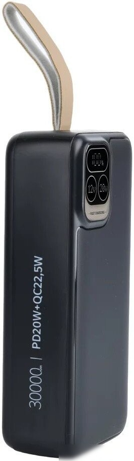 Внешний аккумулятор Perfeo Atomic Age 30000mAh (черный)