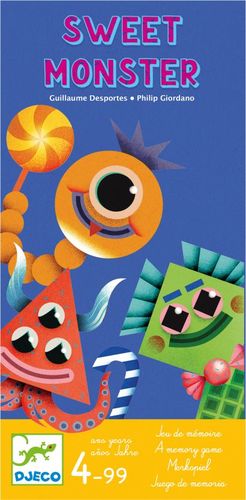 Настольная игра Djeco Смешной монстр 08545