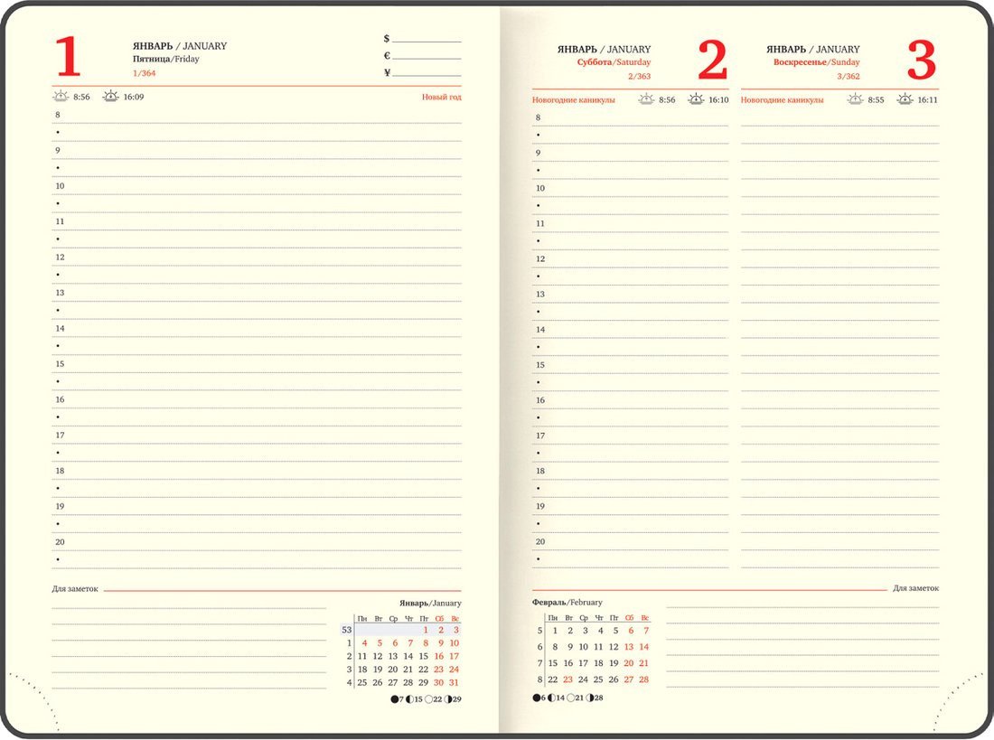 Ежедневник BRAUBERG Note 2027 118090 (серый)