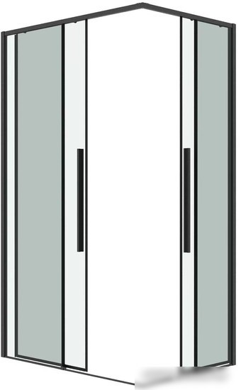 Душевой уголок Grossman Galaxy 90x70x195 300.K33.01.9070.42.00 (графит сатин/стекло прозрачное)
