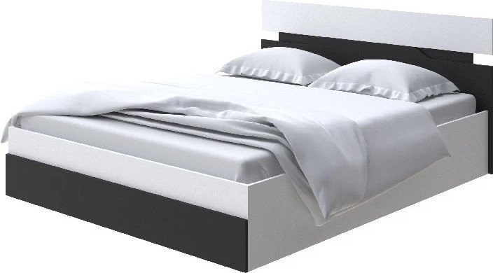 Кровать PROxSON Milton с ПМ 120x200 (белый/черный)