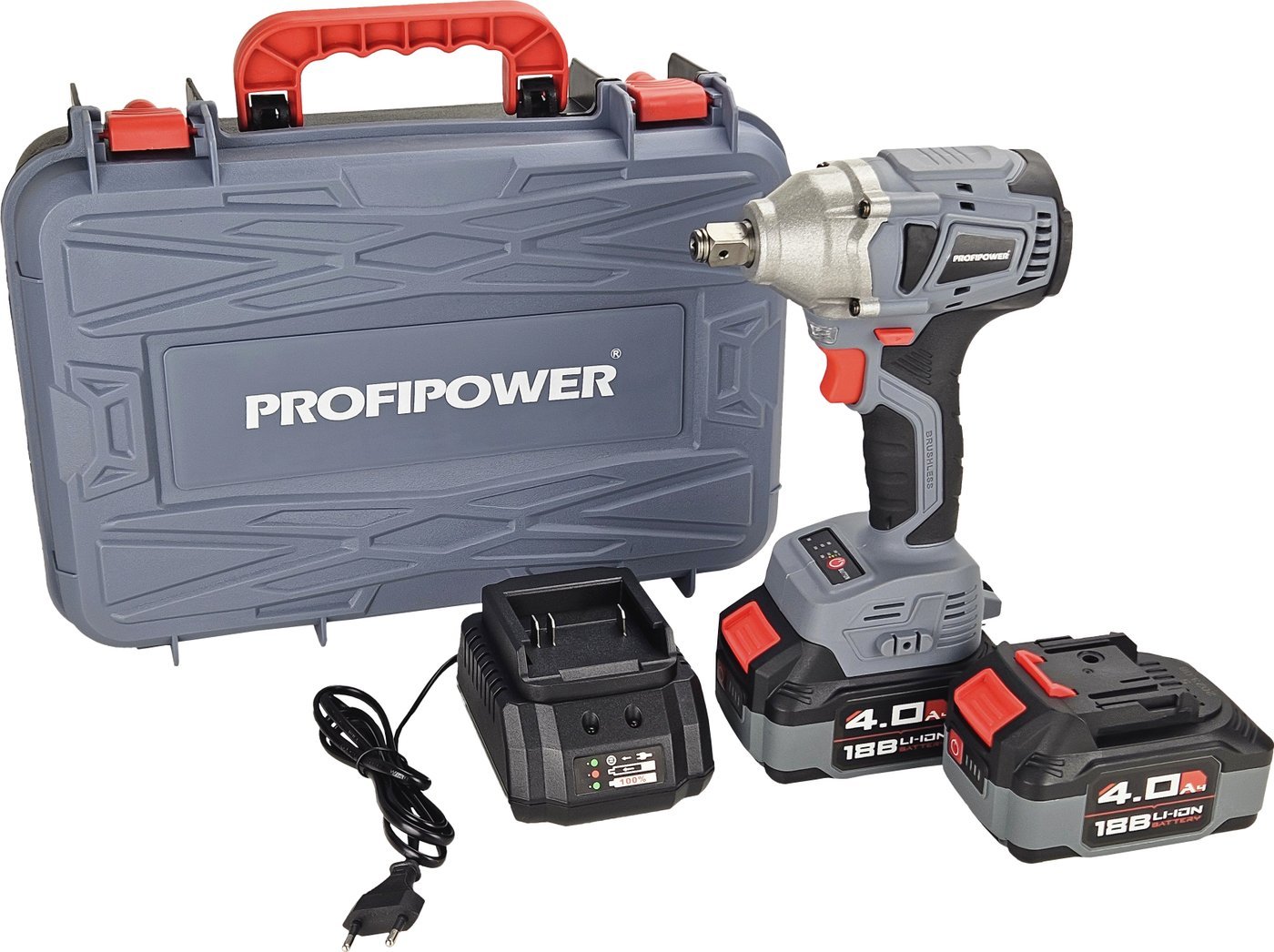 Profipower MKDTW-18B E0081 (с 2-мя АКБ, кейс)