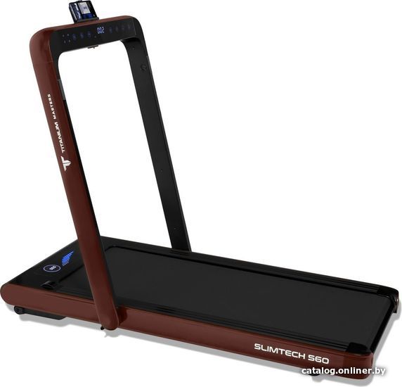 Электрическая беговая дорожка Titanium Masters Slimtech S60 (коричневый)