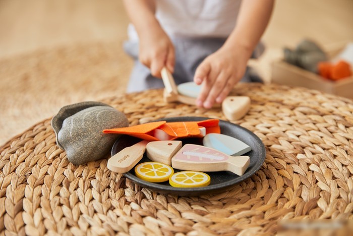 Набор игрушечных продуктов Plan Toys Морепродукты 3632