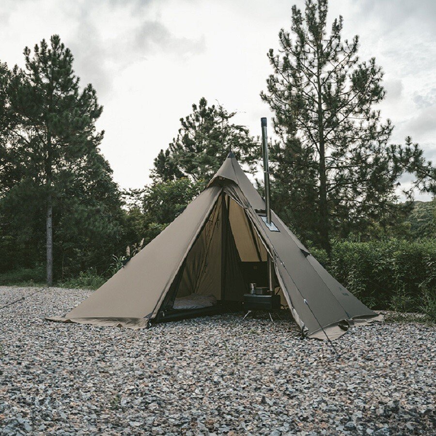 Треккинговая палатка Naturehike Pyramid CNK2300ZP025-AGR (зеленый)