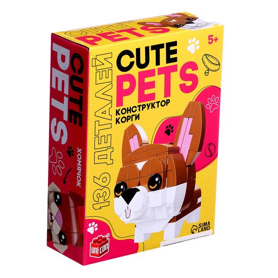 Конструктор Unicon Cute pets 9278949 Корги