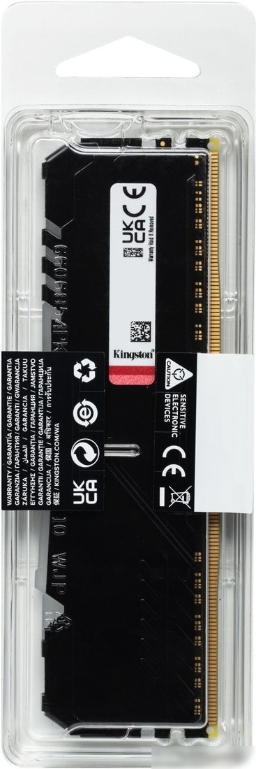Оперативная память Kingston FURY Beast RGB 16ГБ DDR4 3200 МГц KF432C16BB12A/16