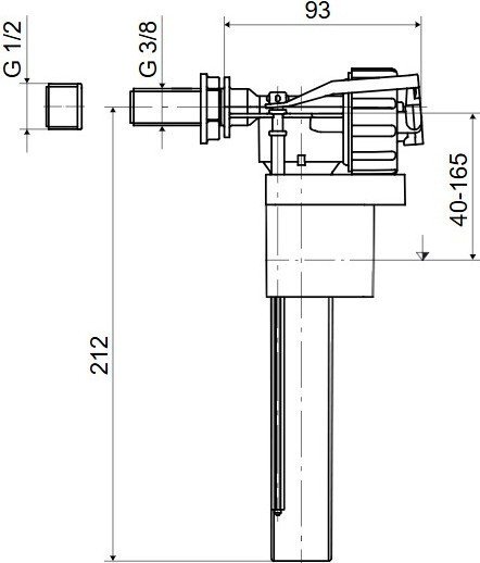 Впускной клапан Slovarm P-2446EF
