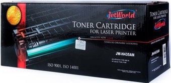 Картридж JetWorld JW-H435AN (аналог HP CB435A)