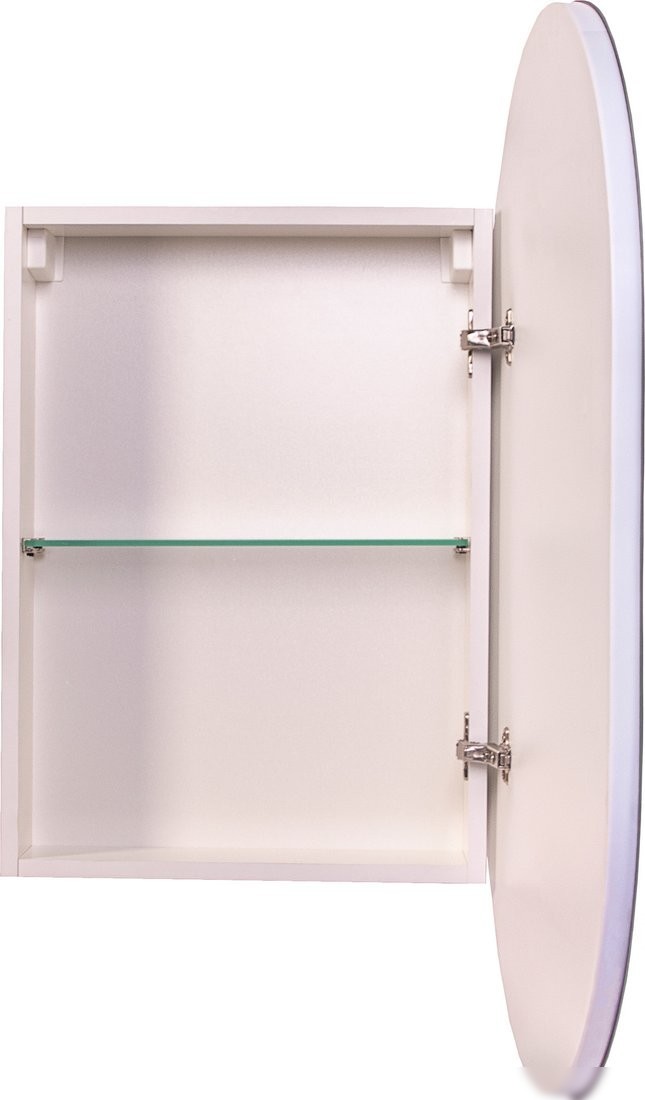 Symbolite Шкаф с зеркалом для ванной Каре Арка 60x90 (с подсветкой, сенсор на зеркале)