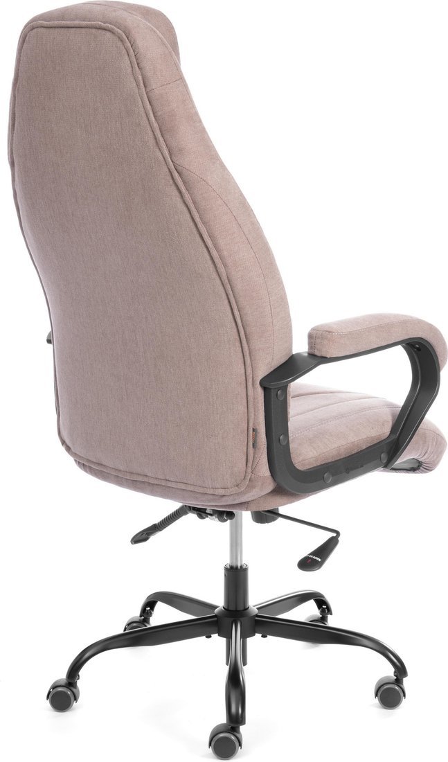 Офисное кресло TetChair Boss metalBL (ткань, светло-коричневый, KUB 03)