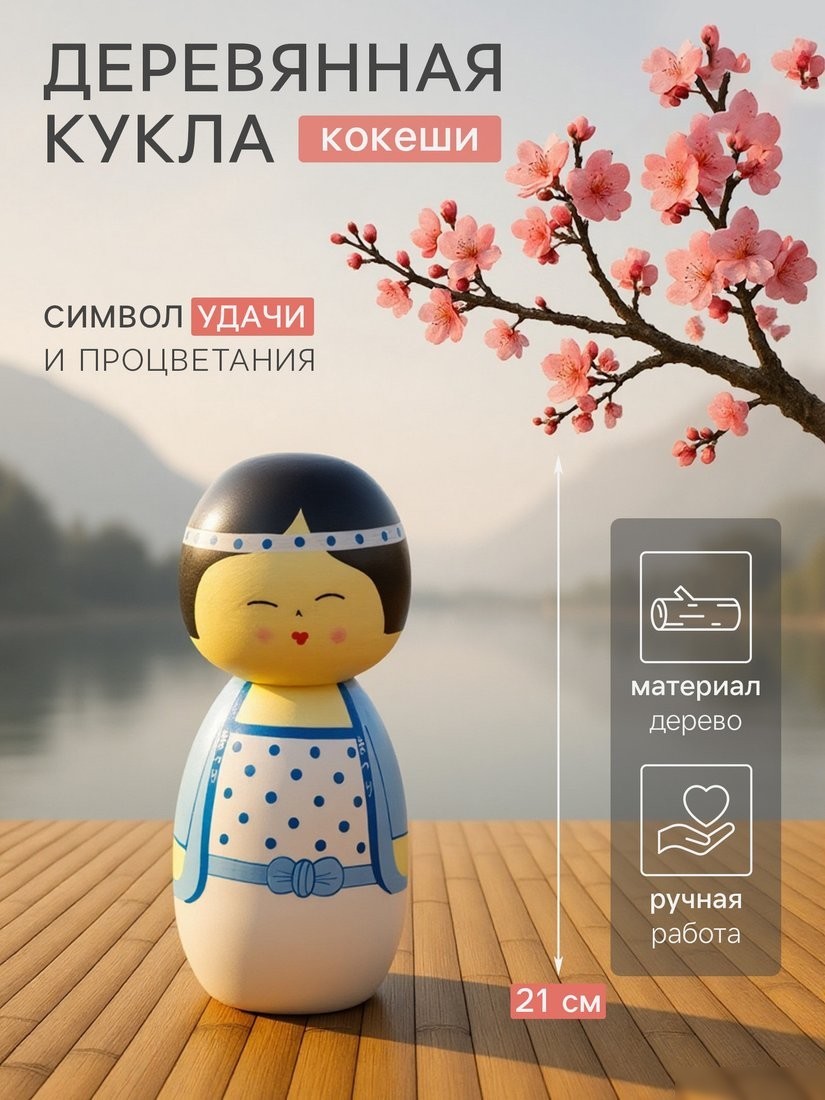 Статуэтка Sima-Land Кокеши. Анеко 10465087