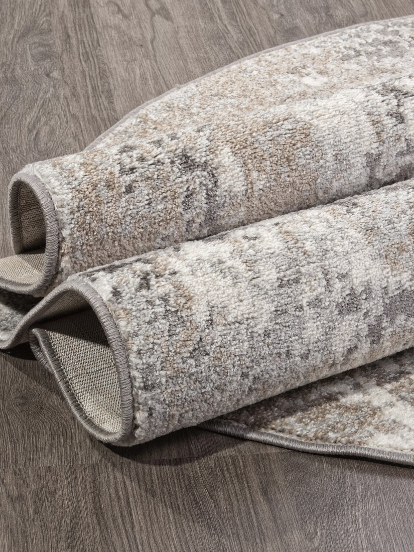 Ковер для жилой комнаты Merinos Montana F106-OVAL-BEIGE (3х4)