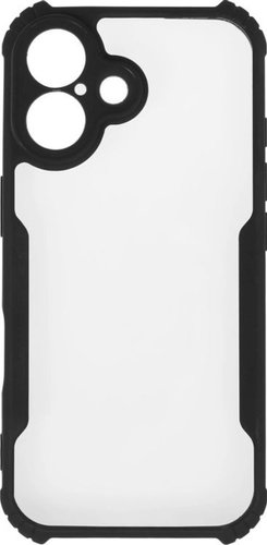 Чехол для телефона BoraSCO Sky Case для Apple iPhone 16 74652 (черный/прозрачный)