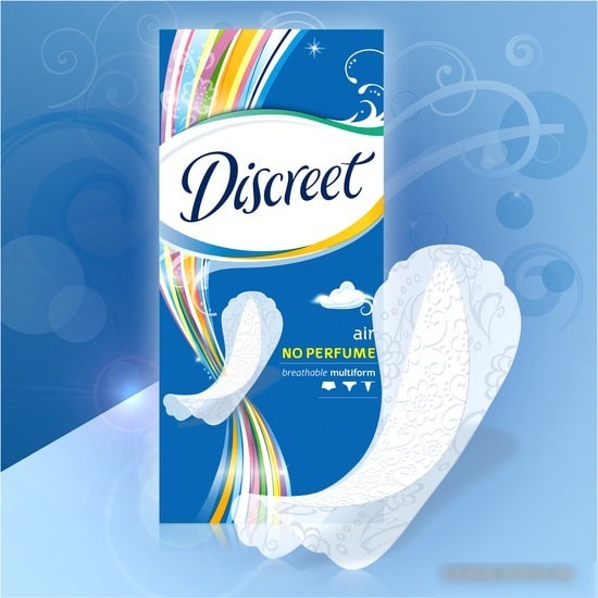 Прокладки ежедневные Discreet Air Multiform Trio (100 шт)