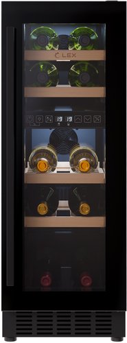 Винный шкаф LEX LWD3017BL Dual Zone