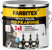 Грунт-эмаль Farbitex По ржавчине 3в1 2.7 кг (черный)
