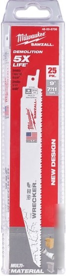Набор пильных полотен Milwaukee 48008706 (25 шт)