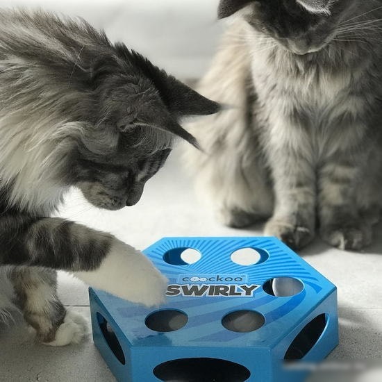 Игрушка для кошек Coockoo Swirly 699/458815 (синий)
