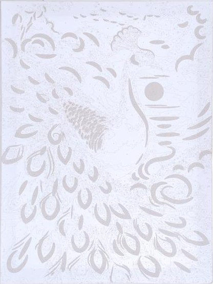 Картина по номерам MultiArt Павлин CANV30X40-GOLD-130388