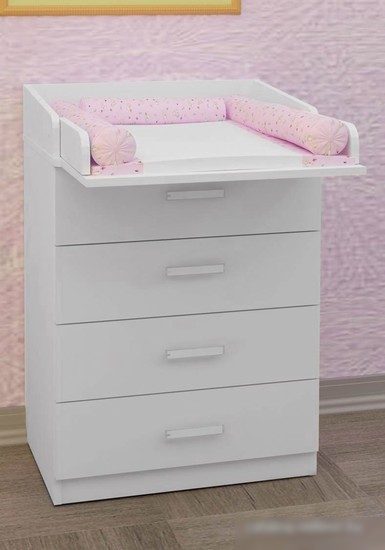 Детский комод Фея 1560 белый