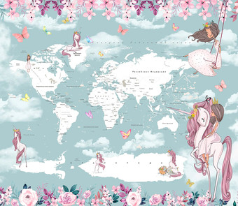 Виниловые обои Citydecor Princess 9 300x260