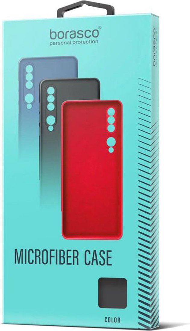 Чехол для телефона BoraSCO Microfiber Case для Samsung Galaxy A03 70094 (черный)